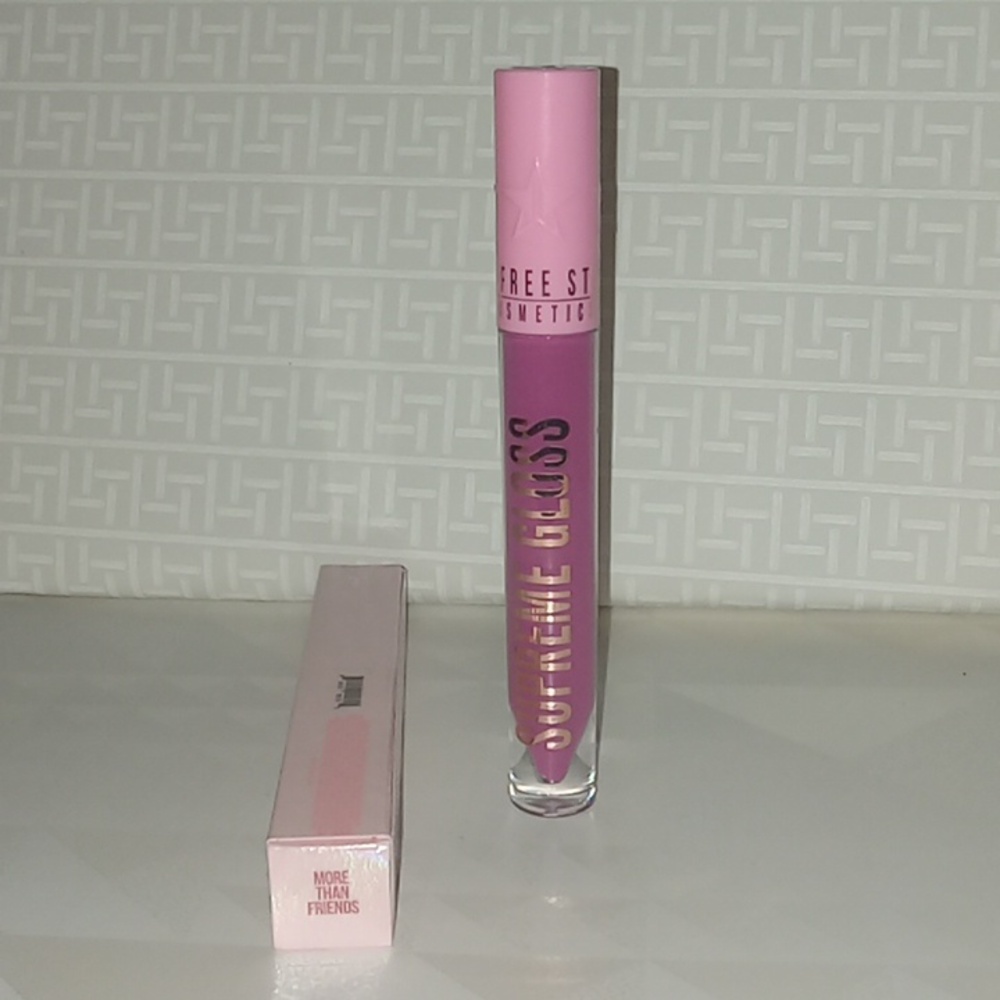 NIB MORE THAN FRIENDS - JEFFREE STAR SUPREME PIGMENTED HIGH SHINE LIP GLOSS